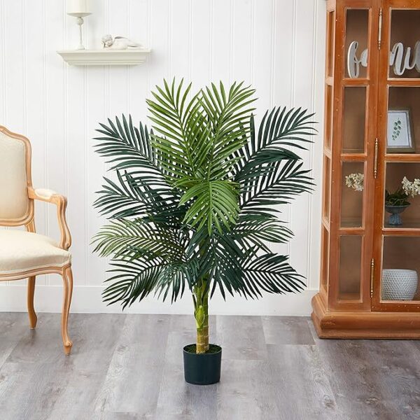 4ft. Golden Cane Palm Artificial Tree - Image 2